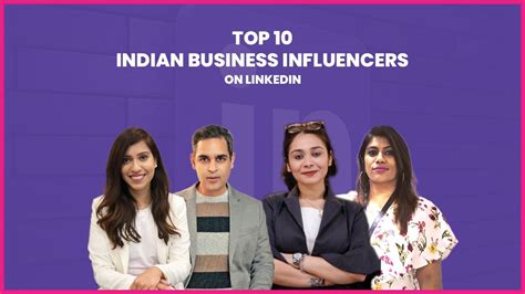 Top 10 Indian Business Influencers On Linkedin