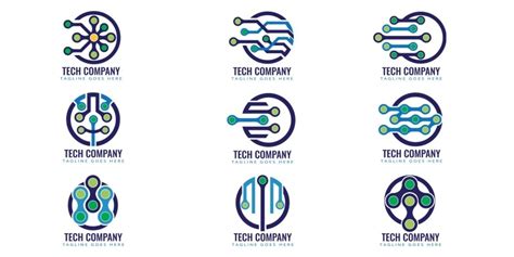 Tech Company Logo Design