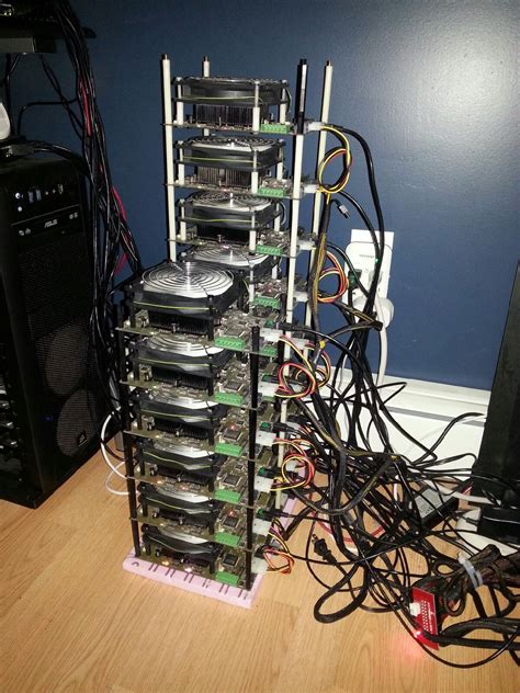 Don't even try mining bitcoins on your home desktop or laptop computer! Item specifics Seller Notes: "Used - Working - The rig is ...