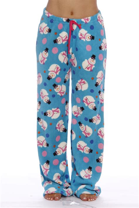 Just Love Womens Plush Pajama Pants Petite To Plus Size Pajamas