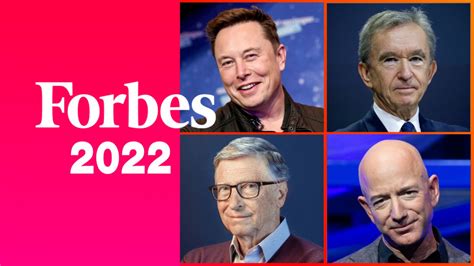 Forbes Ranking 2022 The Richest People In The World Inventure