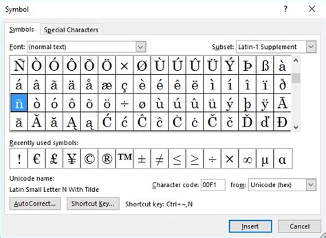 The following table contains everything you need to know about typing this character in microsoft word for windows. Ignoring Punctuation in Names (Microsoft Word)