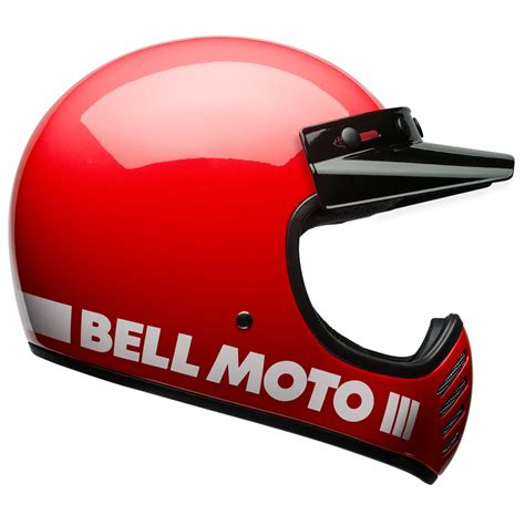 • bell moto 3 original styling • lightweight fiberglass composite shell • 3. Bell Moto-3 Helmet