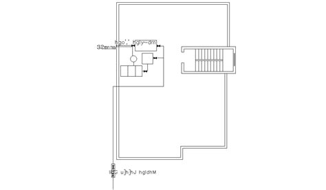 Download Free Simple Terrace Floor Plan Drawing Cadbull