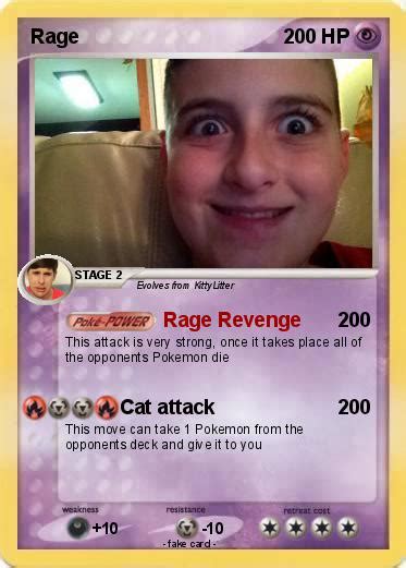 Pokémon Rage 288 288 Rage Revenge My Pokemon Card