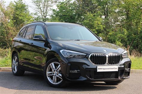 Marque aixam alfa romeo audi bmw citroen dacia fiat ford harley davidson hyundai infiniti jaguar kia mercedes mini nissan opel peugeot porsche renault seat suzuki volvo vw. 2019 BMW X1 sDrive18i M Sport 5-door Black Sapphire metallic paint - £26,999 | Dick Lovett BMW ...