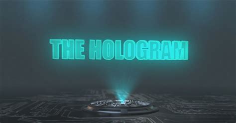 The Hi Tech Hologram Logo Reveal After Effects Template