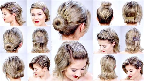 Easy Hairstyles For Short Hair - Short And Cuts Hairstyles
