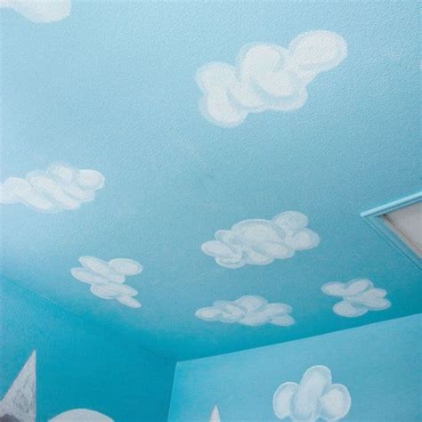 Diy Cloud Ceiling The Easy Way Diy Clouds Diy Abstract Canvas Art