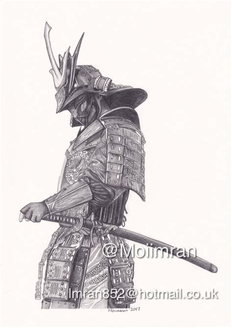 Japanese Warrior Drawing At Explore Collection Of