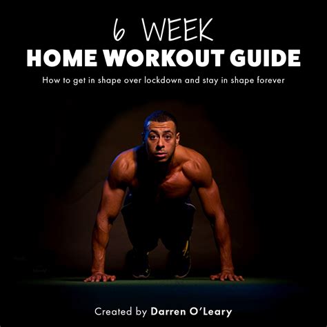 6 Week Home Workout Guide Energized Fitness