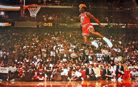 Lot Detail Michael Jordan Signed 18 X 30 Color Photograph F 1988
