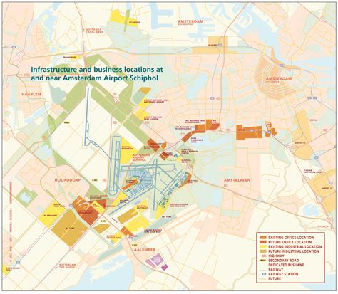 Airfreight Map Amsterdam Airport Schiphol