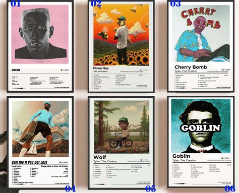 Tyler The Creator Album Poster Album Cover Poster Poster Etsy