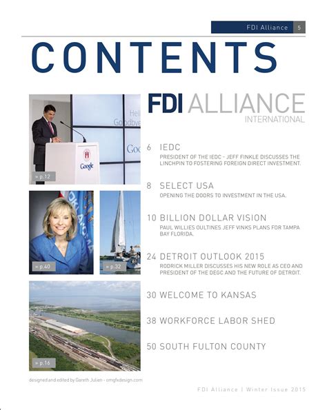 Fdi Alliance International Issue 2 Winter 2015 Jordankingdj