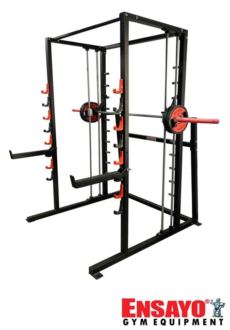 Smith Machine With Power Rack Jr Ensayo Gym Equipment Inc