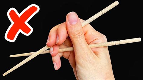 How To Hold Chopsticks Yes You Ve Been Using Them Wrong Youtube