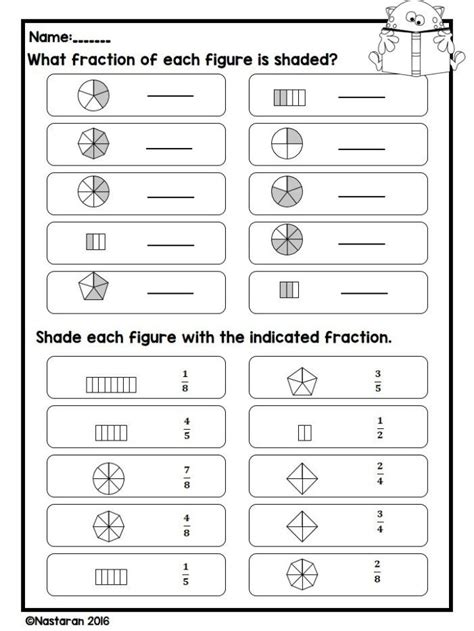 Fraction Worksheets For Grade 3 , Equivalent Fraction, Comparing, and