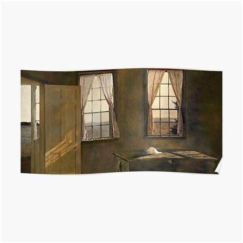 Andrew Wyeth Her Room 1963 Poster By Calvinrsmitha Redbubble