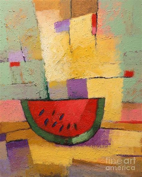 Melon By Lutz Baar Abstract Wall Art Painting Art Pages