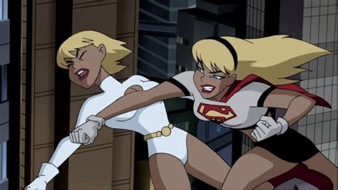 Supergirl And Galatea Supergirl Supergirl Legion Of Superheroes Justice League Unlimited