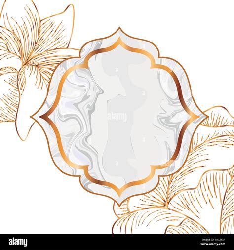 Elegant Frame Victorian Isolated Icon Stock Vector Image And Art Alamy