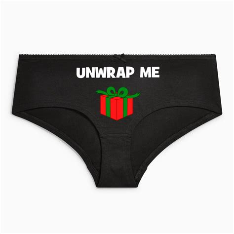 Unwrap Me Knickers Christmas Knickers Free Delivery
