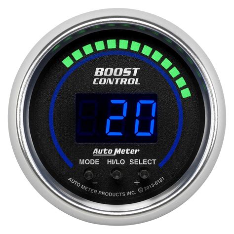 Auto Meter 6181 Cobalt Digital Series 2 116 Boost Controller Gauge