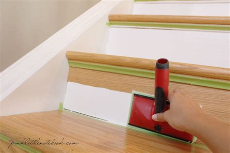 Painting A Stair Riser In 10 Seconds Or Less A Must Have Tool Pink