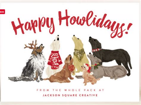 When you open a holiday card and find a dog, cat or other pet, what does that tell you? 16 Dog Christmas Cards for 2019: Seasonal, Heartwarming, and Adorable