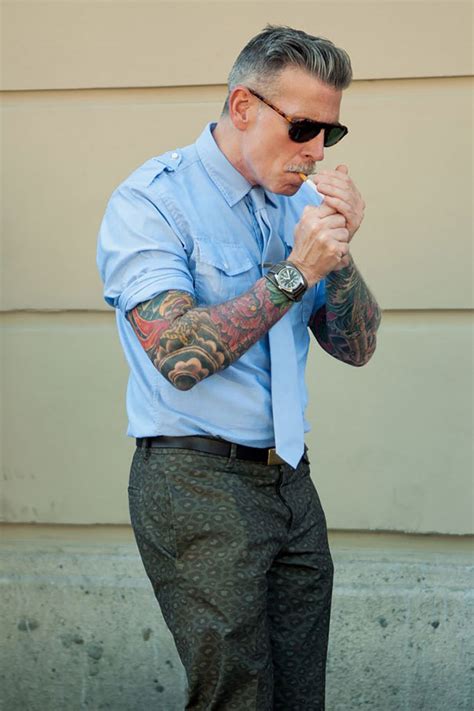 We aren't going to judge someone because they don't have tattoos. 30 Awesome Old People With Tattoos, How Will Your Tattoo ...