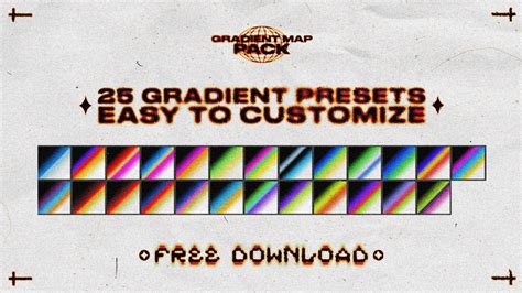 Gradient Map Pack Free Download Behance