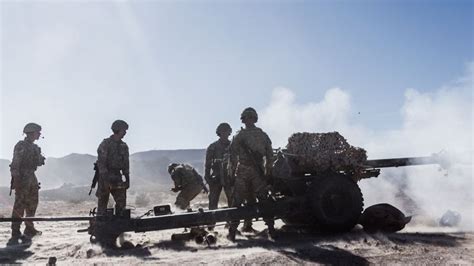 Army Commandos Take On Us Marine Corps In Desert Combat Training