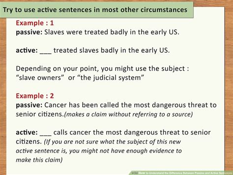 Active And Passive Sentences Exercises