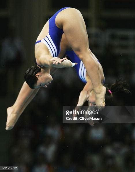 Eftychia Pappa Papavas And Florentia Sfakianou Of Greece Compete In