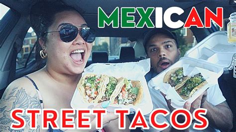 Authentic Mexican Street Tacos Mukbang Date Night With Hubby Anna Tran Youtube