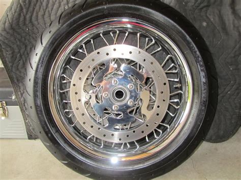 2009 Wire Wheelstiresrotors With Pictures Harley Davidson Forums
