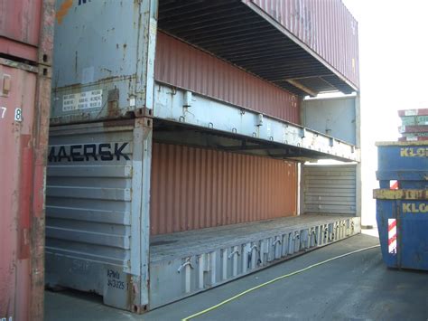 40ft Flat Rack Container Fixed End Alconet Containers