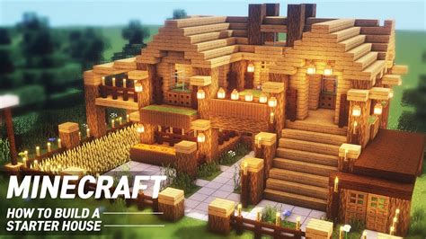 This is page where all your minecraft objects, builds, blueprints and objects come together. EASY Minecraft : STARTER HOUSE Tutorial ｜How to Build in ...