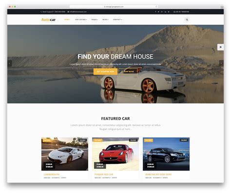 22 Top Car And Automotive Website Templates 2020 Avasta