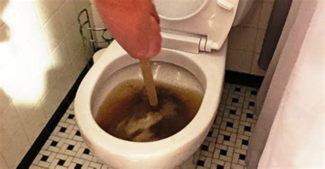 Toilet Clog ~ Flushable Dispose Wipe Wastewater Flushing Soiled Drains