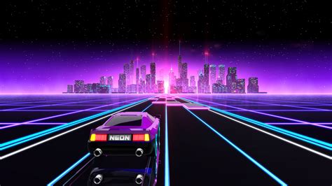Neon Drive Débarque Sur Ps4 Boîte A Games