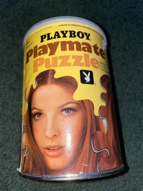 Vintage Playboy Playmate Bonnie Large Miss March Puzzle Mini
