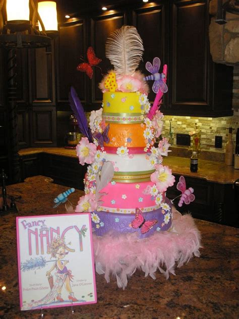 Fancy Nancy Birthday Cake