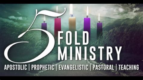The Five Fold Ministry Pt 2 Youtube