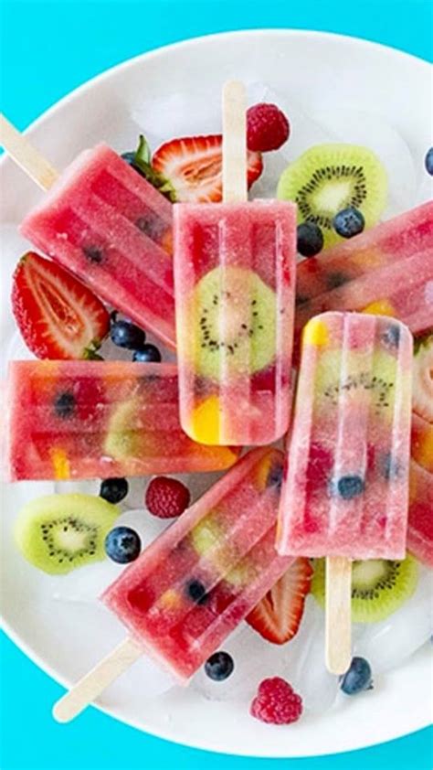 Fruit Filled Summer Popsicles Powered By Nutrition