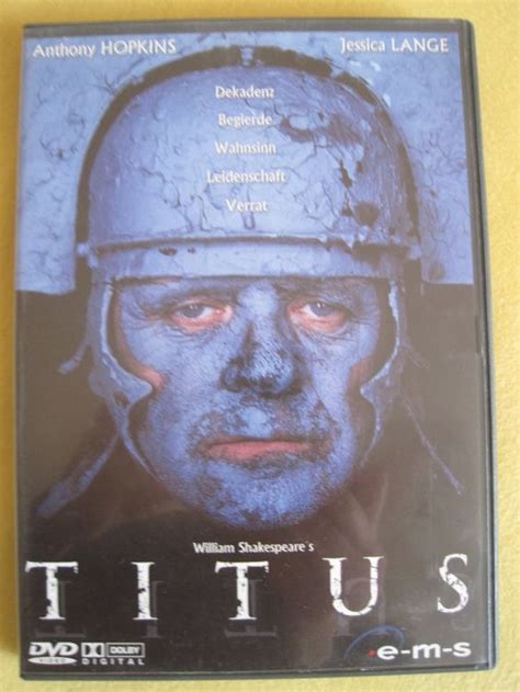 Titus Anthony Hopkins Dvd Von William Shakespear Kaufen Auf Ricardo