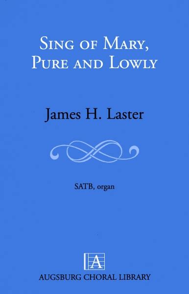 Sing Of Mary Pure And Lowly