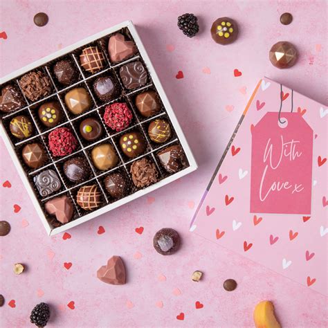 Our Valentine Selection Boxes To Share Are High End According To Delicious Magazine