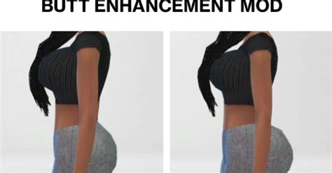 Sims 4 Mods Bigger Butt Hips Thighs Plmvids